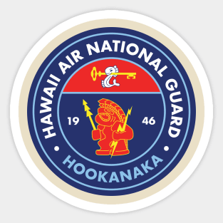 Hawaii Air National Guard Sticker